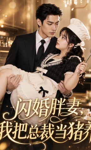 短剧《闪婚胖妻，我把总裁当猪养》海报