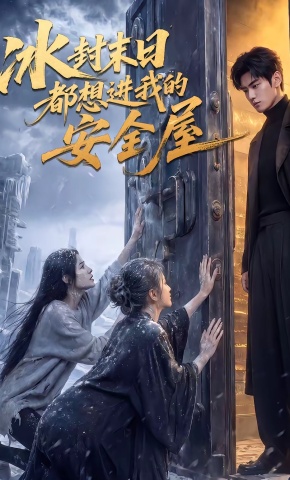 短剧《冰封末日都想进我的安全屋》海报