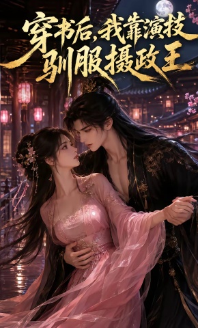 短剧《穿书后，我靠演技驯服摄政王》海报