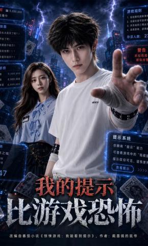 短剧《我的提示比游戏恐怖》海报