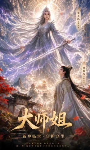 短剧大师姐海报