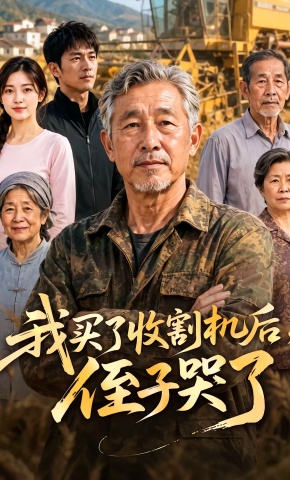 短剧《我买了收割机后，侄子哭了》海报