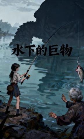 短剧《水下的巨物》海报