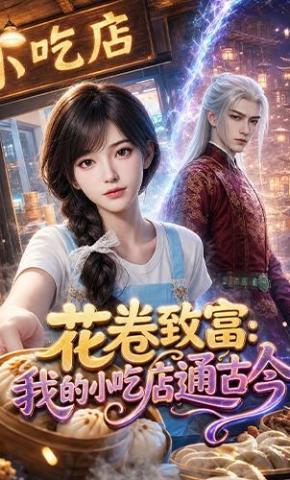 短剧《花卷致富：我的小吃店通古今！》海报