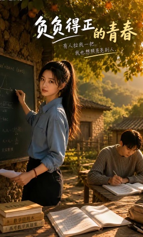 短剧《负负得正的青春》海报