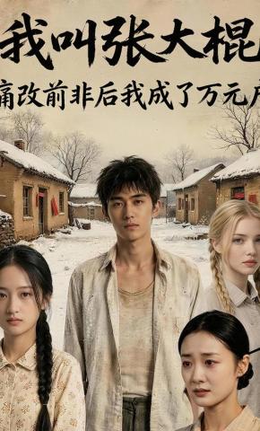 短剧《我叫张大棍，痛改前非后我成了万元户》海报