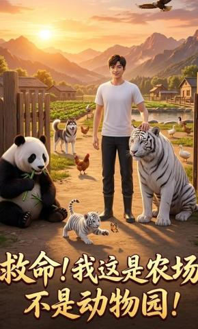 短剧《救命！我这是农场，不是动物园！》海报