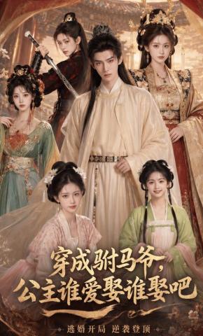 短剧《穿成驸马爷，公主谁爱娶谁娶吧》海报