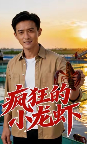 短剧疯狂的小龙虾海报
