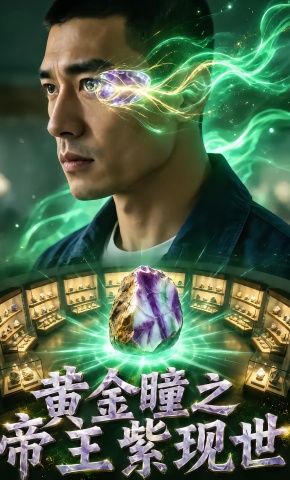 短剧《黄金瞳之帝王紫现世》海报