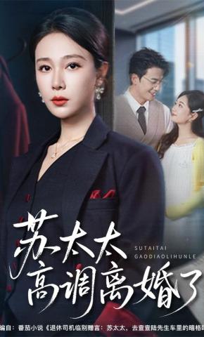 短剧《苏太太高调离婚了》海报
