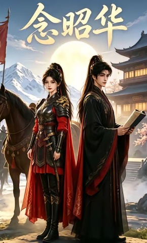 短剧《念昭华》海报