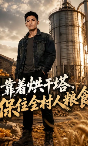 短剧《靠着烘干塔，保住全村人粮食》海报