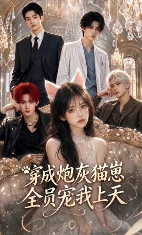 短剧《穿成炮灰猫崽，全员宠我上天》海报
