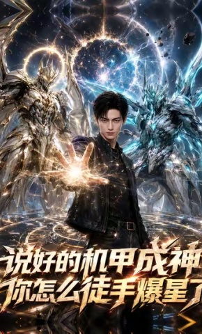 短剧说好的机甲成神，你怎么徒手爆星了海报