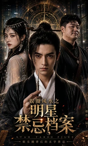 短剧《娱圈风水之明星禁忌档案》海报