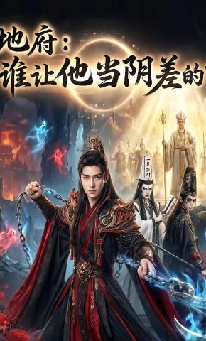 短剧《地府：谁让他当阴差的？》海报