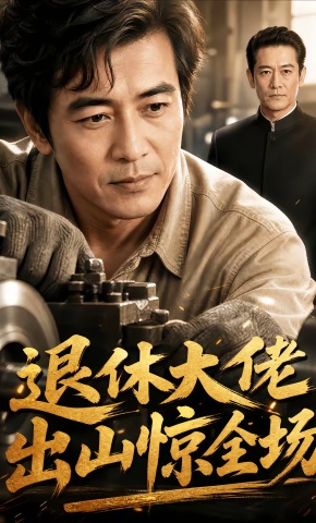 短剧《退休大佬出山惊全场》海报