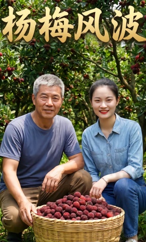 短剧《杨梅风波》海报