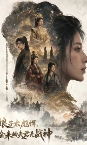 短剧《娘子太彪悍，捡来的夫君是战神》海报