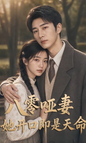 短剧《八零哑妻：她开口即是天命》海报
