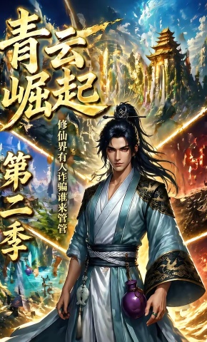 短剧《修仙界有人诈骗谁来管管：青云崛起第二季》海报