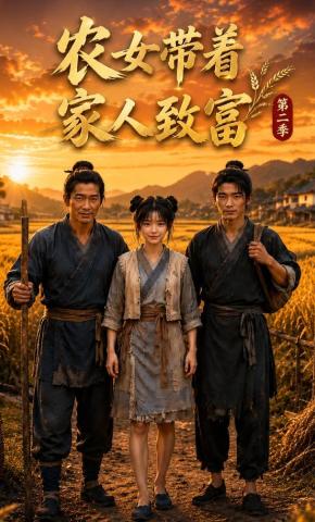 短剧《农女带着家人致富第二季》海报