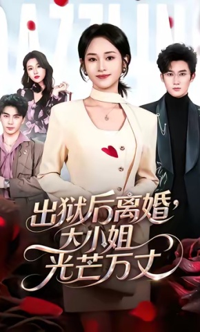 短剧出狱后离婚，大小姐光芒万丈海报