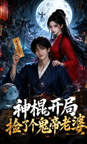 短剧《神棍开局，捡了个鬼帝老婆》海报