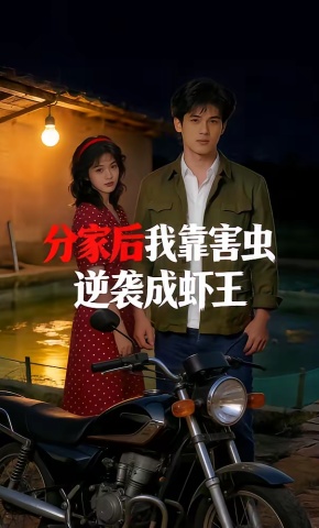 短剧《分家后我靠害虫，逆袭成虾王》海报