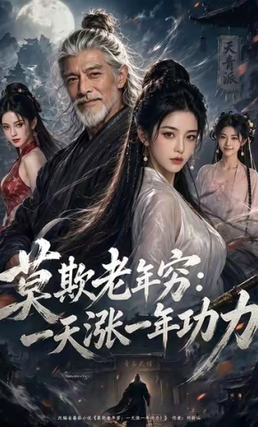 短剧《莫欺老年穷：一天涨一年功力》海报