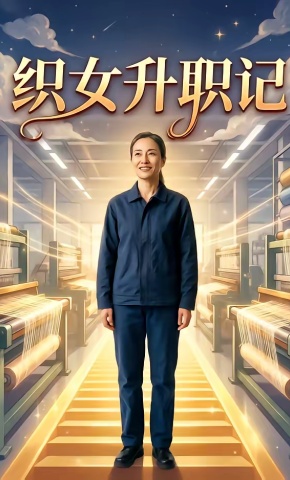 短剧《织女升职记》海报