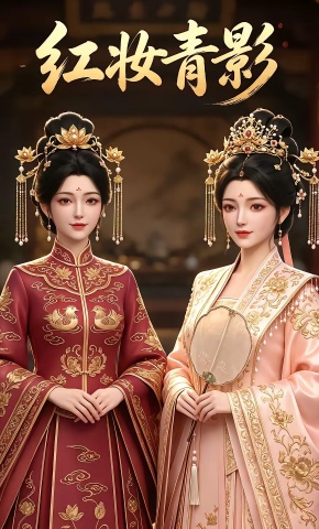 短剧《红妆青影》海报
