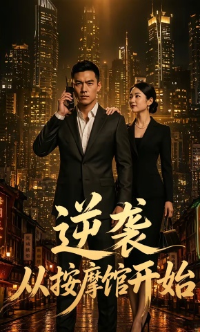 短剧《逆袭，从按摩馆开始》海报