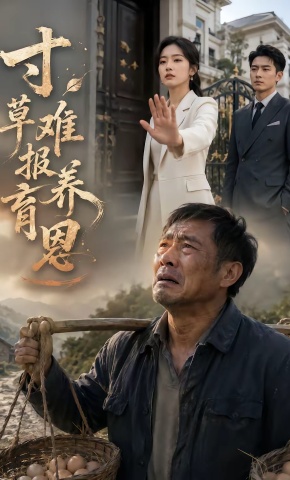 短剧《寸草难报养育恩》海报