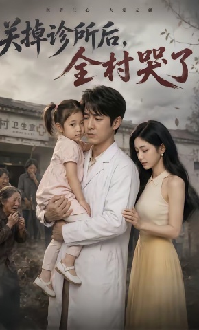 短剧《关掉诊所后，全村哭了》海报