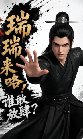 短剧《瑞瑞来咯！谁敢放肆？》海报