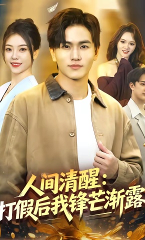 短剧《人间清醒：打假后我锋芒渐露》海报