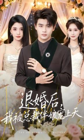 短剧《退婚后，我被总裁伴娘宠上天》海报