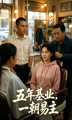 短剧《五年基业，一朝易主》海报