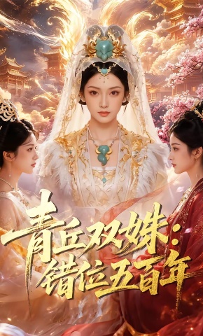 短剧《青丘双姝：错位五百年》海报