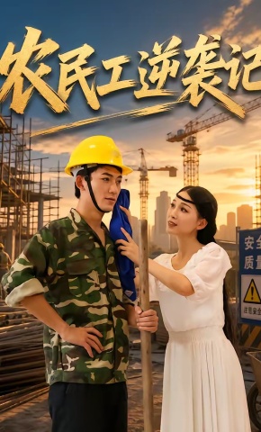 短剧《农民工逆袭记》海报