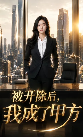 短剧《被开除后，我成了甲方》海报