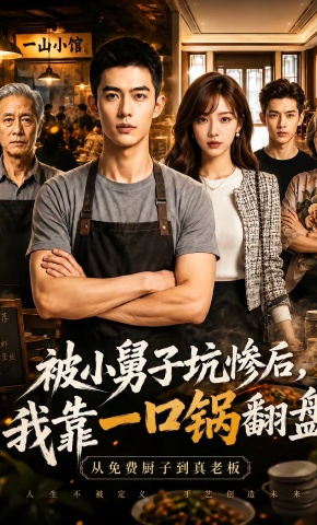 短剧《被小舅子坑惨后，我靠一口锅翻盘》海报