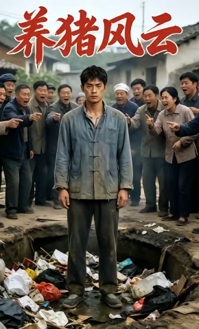 短剧《养猪风云》海报