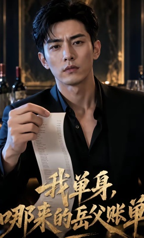 短剧《我单身，哪来的岳父账单》海报