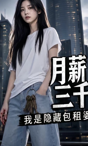 短剧《月薪三千，我是隐藏包租婆》海报