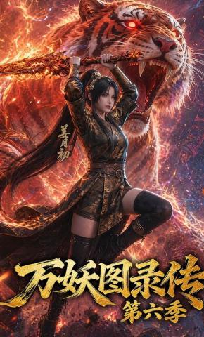 短剧《万妖图录传第六季》海报