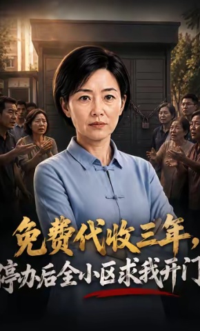 短剧免费代收三年，停办后全小区求我开门海报