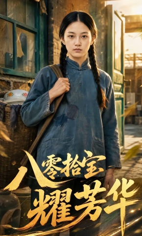 短剧《八零拾宝耀芳华》海报